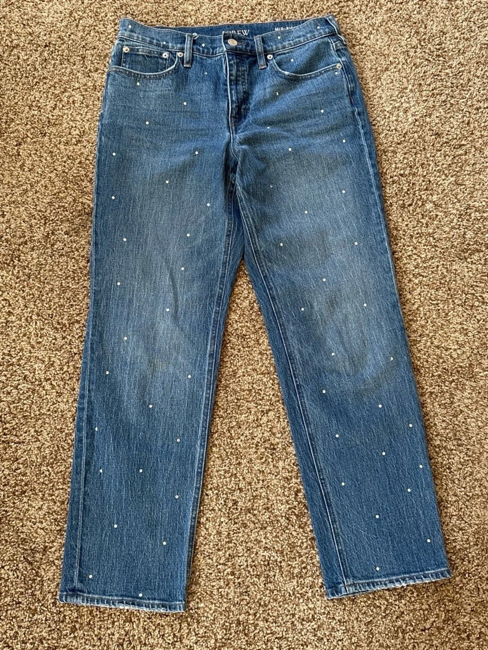 J. Crew Rhinestone Jeans - Picture 2 of 4